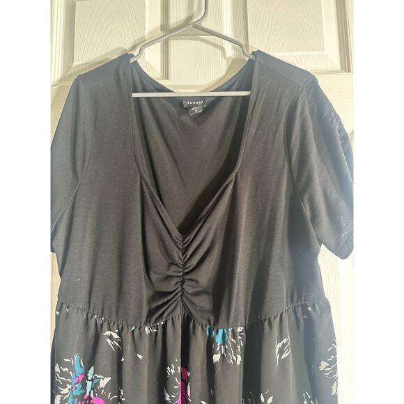 Torrid babydoll knit V-neck - Picture 5 of 5